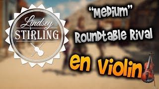 Roundtable Rival en ViolínHow to PlayTutorialTabsheet musicComo TocarManukesman [upl. by Yecnahc]