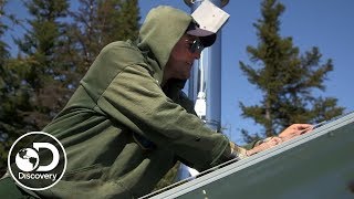 Installing Solar Power in the Wilderness  Alaska The Last Frontier [upl. by Eerhs716]