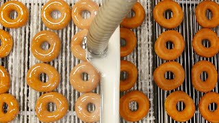 How Krispy Kreme Doughnuts Are Made [upl. by Yuh]