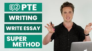 PTE Writing Write Essay  SUPER METHOD [upl. by Launce]