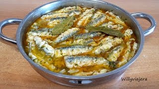 ANCHOAS ESCABECHADAS🐟😋 [upl. by Hanaj]