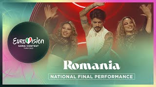 WRS  Llámame  Romania 🇷🇴  National Final Performance  Eurovision 2022 [upl. by Birkner]