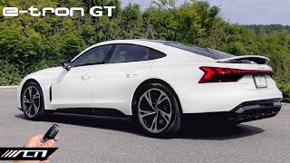 My First Experience of the 2022 Audi eTron GT  Full Review [upl. by Lane]