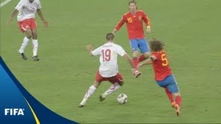 Spain v Switzerland  2010 FIFA World Cup  Match Highlights [upl. by Cyler627]