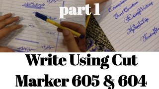 How to hold and use cut marker part 1 [upl. by Sophy173]