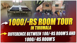 1000rs Room Tour in Tirumala How To Get Rooms Quickly in Tirumala Telugu Anu TTD Darshan [upl. by Lyontine]