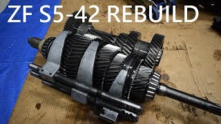 ZF S542 Transmission Full Teardown and Rebuild [upl. by Elephus]