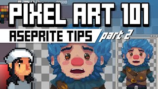 Pixel Art 101 Aseprite Tips  Tutorial [upl. by Erot259]