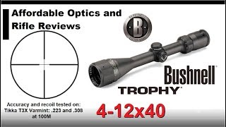 Bushnell Trophy 412x40 review [upl. by Merell]