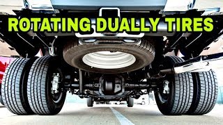 Rotating Dually Pickup and RV Tires [upl. by Roumell]