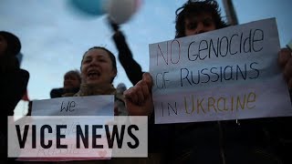 Protest Turns Fatal Russian Roulette in Ukraine [upl. by Lachman]