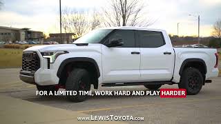 Toyota Tundra  Lewis Toyota Topeka KS [upl. by Nosidam]