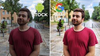 GCam vs Stock Android Camera  VERSUS [upl. by Namref]