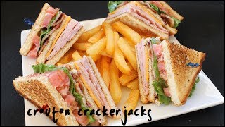 How to Make Club Sandwiches  Club Sandwich Recipe [upl. by Niar]