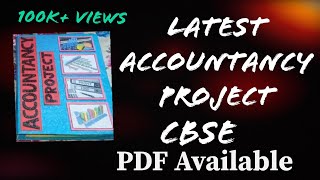 Latest accountancy project class 12th with gst 202223 [upl. by Epoh222]