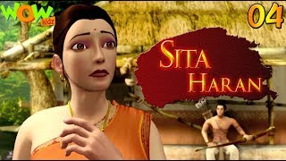 Ramayana The Epic  Sita Haran  Ep 4  Wow Kidz [upl. by Bonney]