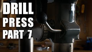 Drill Press Restoration Part 7  Spindle amp Quill [upl. by Eejan501]