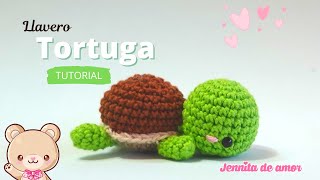 TORTUGA LLAVERO TUTORIAL Amigurumi [upl. by Gipsy]