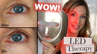 LED Red Light AntiAging Mask for Wrinkles Does It Work [upl. by Bartlett]