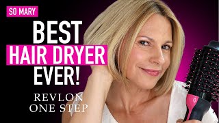 Revlon One Step Hair Dryer and Volumiser tutorial [upl. by Ymmas]