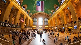 Walking Tour of Grand Central Terminal — New York City 【4K】🇺🇸 [upl. by Erda]