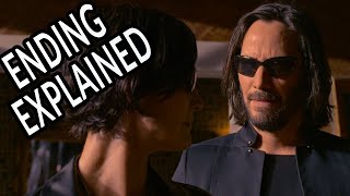 THE MATRIX RESURRECTIONS Ending Explained [upl. by Anikahs]