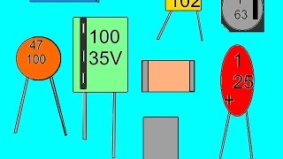 Kondensatoren  Kennnzeichnung und Beschriftung [upl. by Justinn]