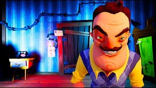 HELLO NEIGHBOR CAN WE PARTY IN YOUR ELEVATOR Scary FNAF Theme Park House FGTEEV Part 4 Alpha 1 [upl. by Shewchuk796]