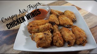 HOW TO Air Fry Crispy Chicken Wings  NINJA FOODI RECIPES [upl. by Boor]