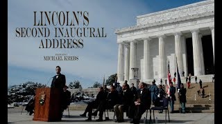 Lincolns Second Inaugural Address  150th Anniversary Reenactment [upl. by Oiziruam]