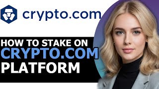 How to stake on crypto com platform [upl. by Annovahs]