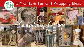 OVER 15 DIY GIFTS amp FUN GIFT WRAPPING IDEAS [upl. by Dinny]