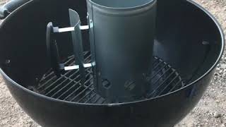 How To  Using a Charcoal Chimney Starter [upl. by Batista823]