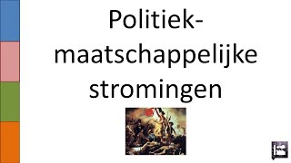 OUDE VIDEO 8 Politiekmaatschappelijke stromingen [upl. by Bej142]