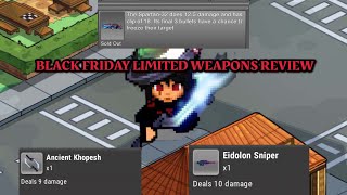 GRAAL ERA BLACK FRIDAY LIMITED WEAPONS REVIEW [upl. by Noiz]