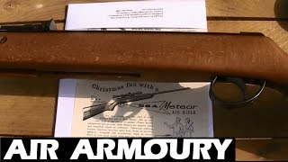 BSA Meteor  Super Meteor Mk 4 Air Rifle Review  Air Armoury [upl. by Attirb]