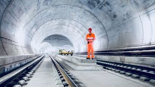 Worlds Longest Tunnel  How It Was Built  Full Documentary [upl. by Hanonew198]