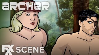 Archer  Season 9 Ep 6 Captured by Cannibals Scene  FXX [upl. by Enibas187]