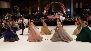 BEST INDIAN BOLLYWOOD WEDDING RECEPTION DANCE 2018 [upl. by Netsew]