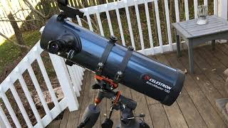 Basics of the Celestron AstroMaster 130 [upl. by Leopold]