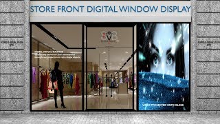 Store Front Digital Window Display Solutions [upl. by Driscoll]