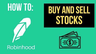 How To Buy And Sell Stocks On Robinhood Beginners Tutorial [upl. by Allanson]