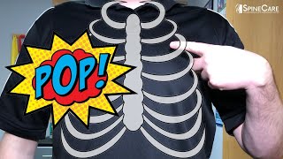 How to Self Adjust Your Chest AND Front Ribs  Costochondritis Treatment [upl. by Vyky]