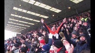 Lincoln v Grimsby  fans go totally crazy [upl. by Lyrehc456]