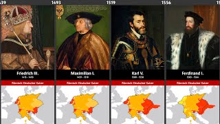 Timeline of the Rulers of Germany [upl. by Ozner]