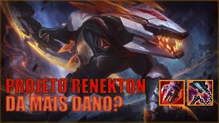 PROJETO RENEKTON da mais dano e eu posso provar GAMEPLAY RENEKTON TOP [upl. by Nipha]