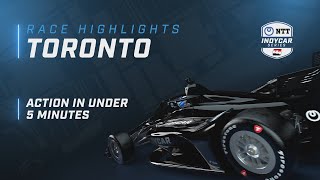 Race Highlights  2023 Honda Indy Toronto  INDYCAR [upl. by Enilec]