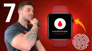 Apple Watch Series 7  BLOOD GLUCOSE MONITOR Touch ID NEW Design and More [upl. by Liba217]