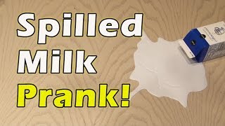 Spilled Milk Prank [upl. by Oremo835]