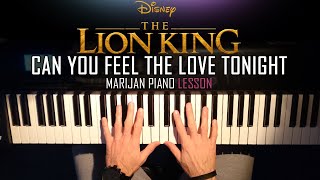 How To Play The Lion King  Can You Feel The Love Tonight  Piano Tutorial Lesson  Sheets [upl. by Biddy29]